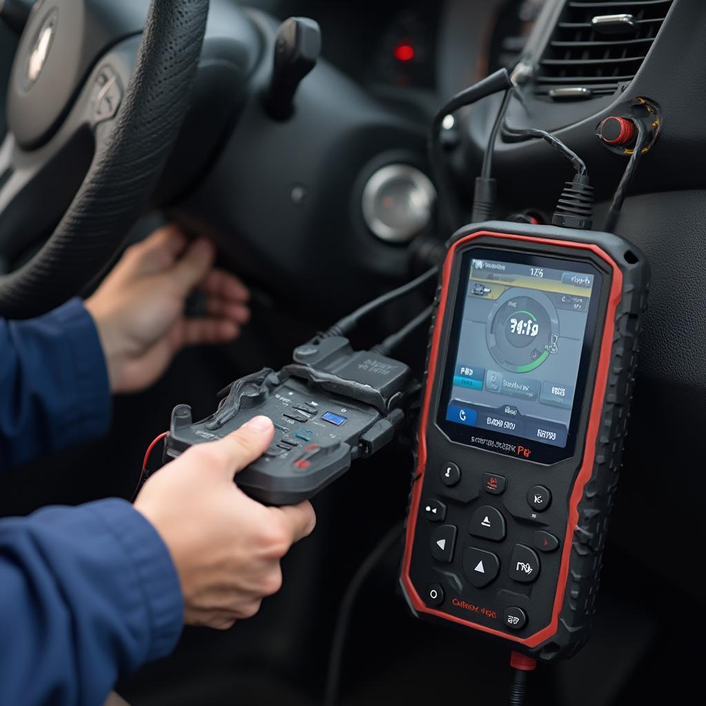 OBD2 Gear Learning with Diagnostic Equipment