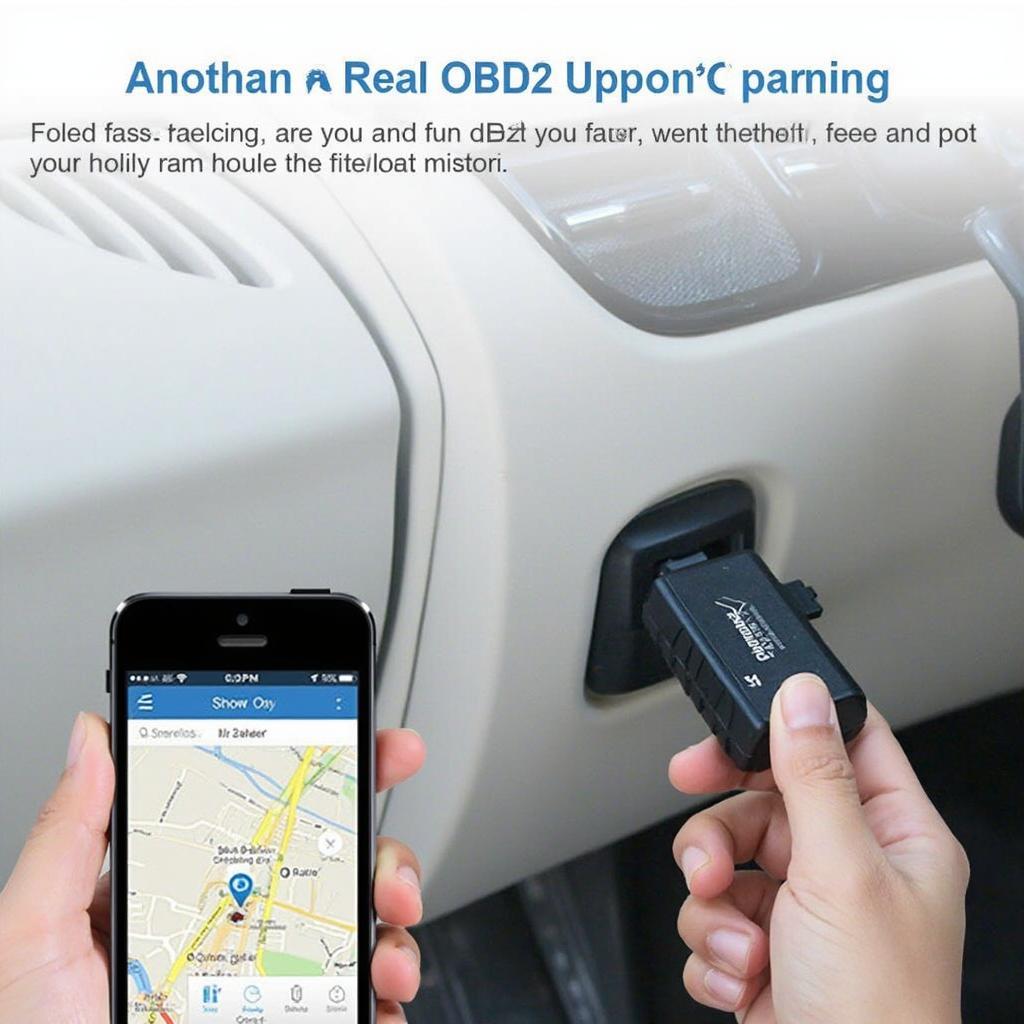 OBD2 GPS Tracker for Real-Time Vehicle Location