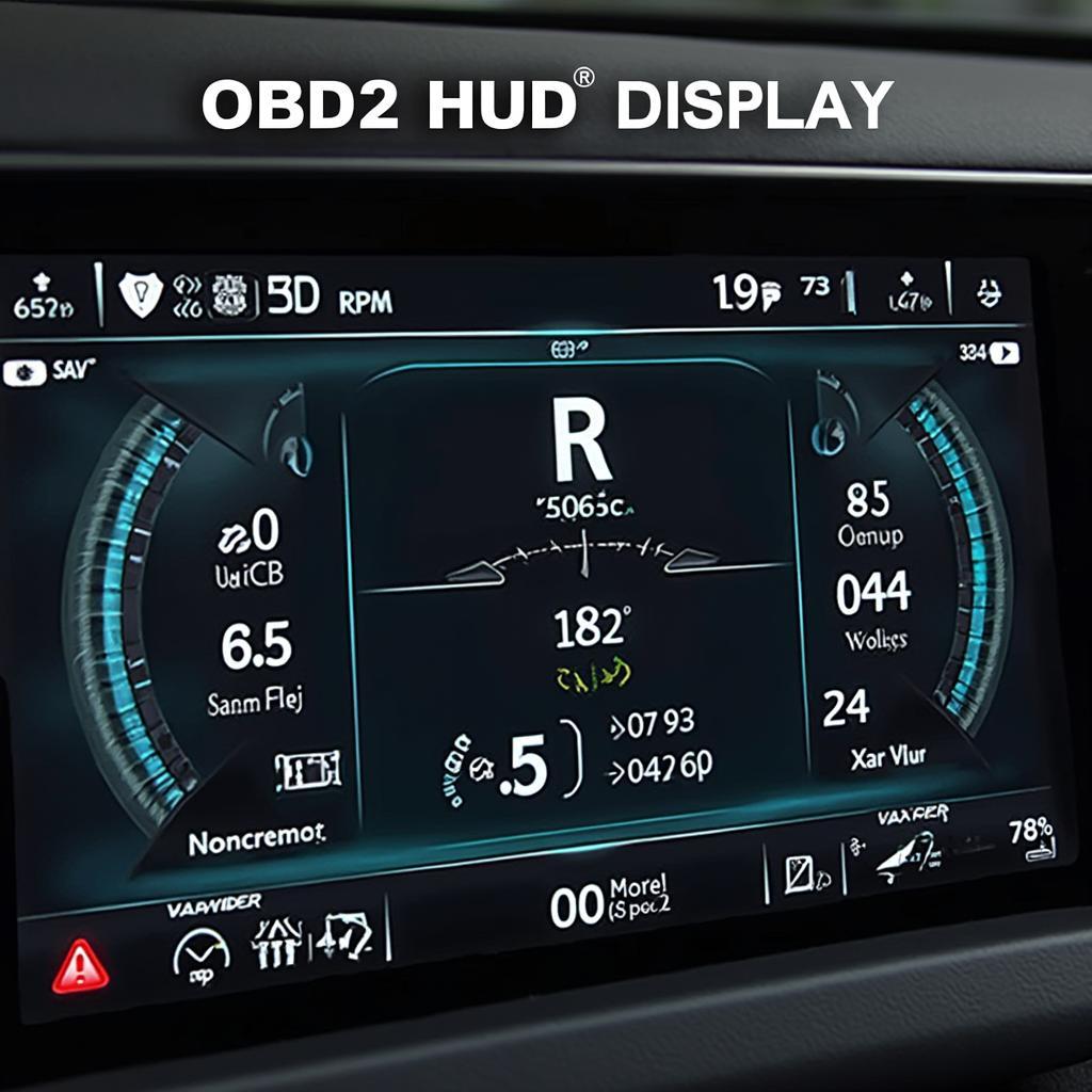 OBD2 HUD Manual Features and Functions