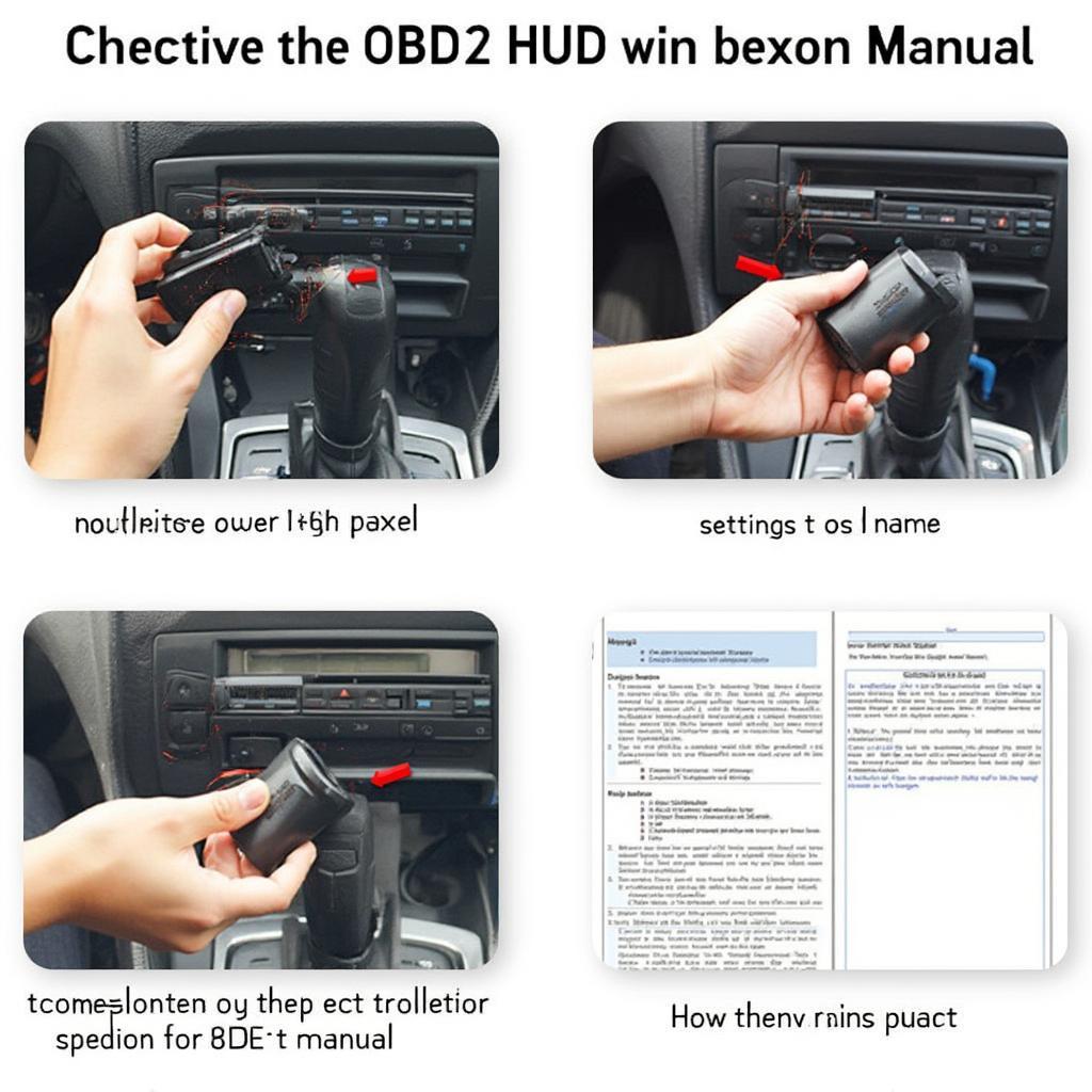 OBD2 HUD Manual Troubleshooting Guide