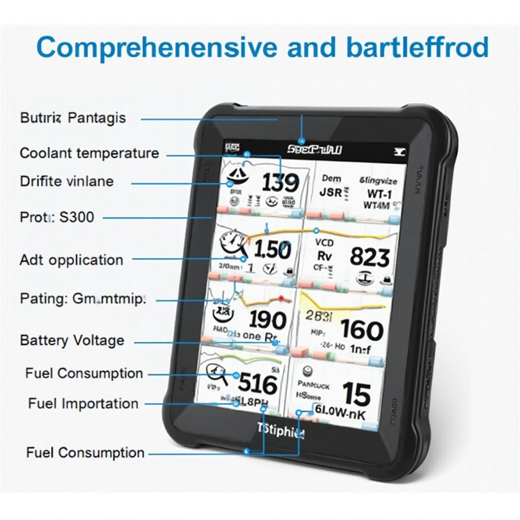 OBD2 HUD Speedometer S300 Features