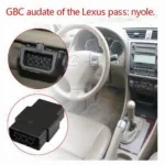 OBD2 Port Location on a Lexus GX470