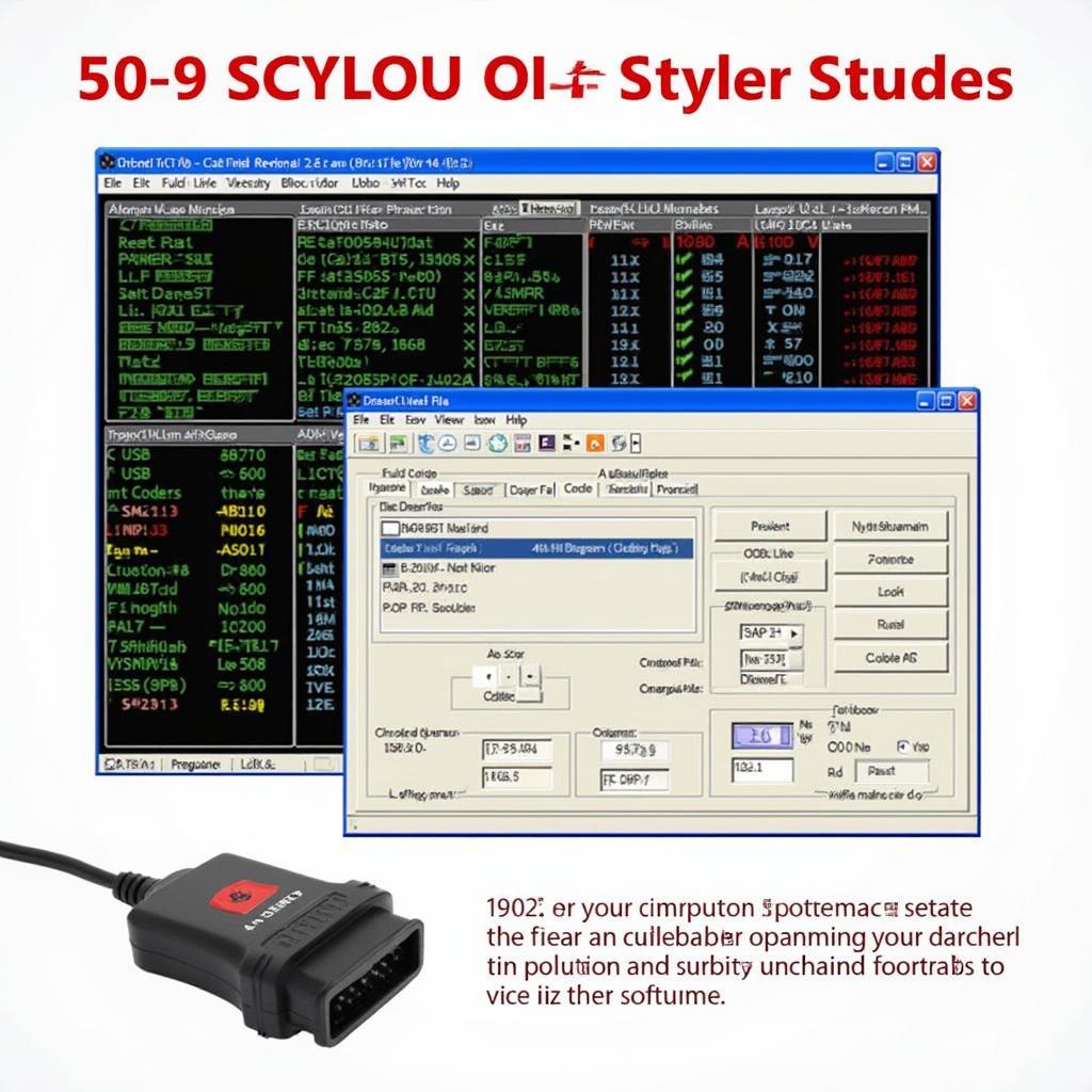 OBD2 Life MDI 1672 Software Interface