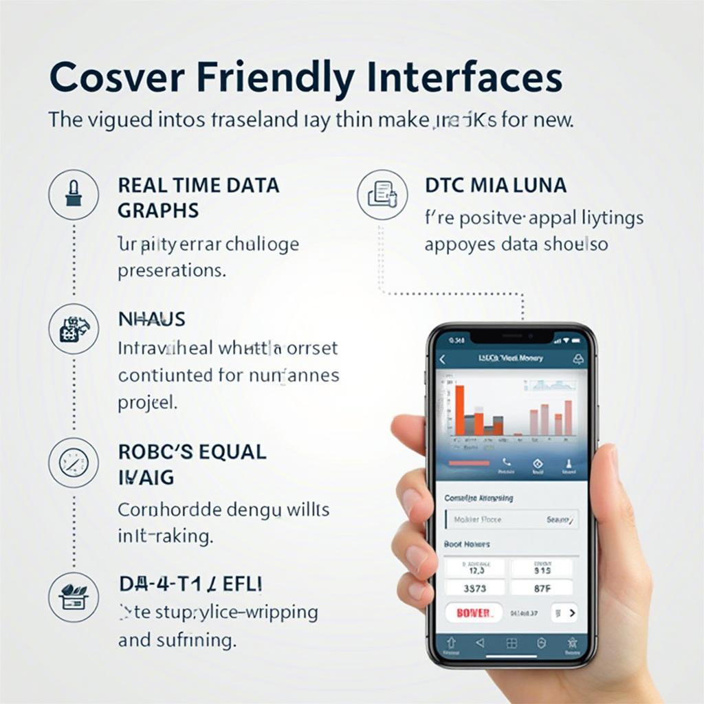 OBD2 Link MX+ software interface displayed on a smartphone