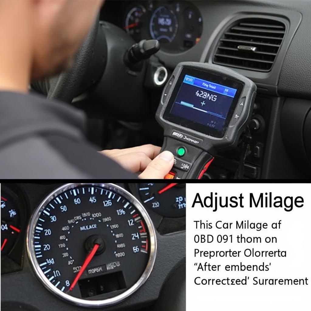 OBD2 Odometer Adjustment Process