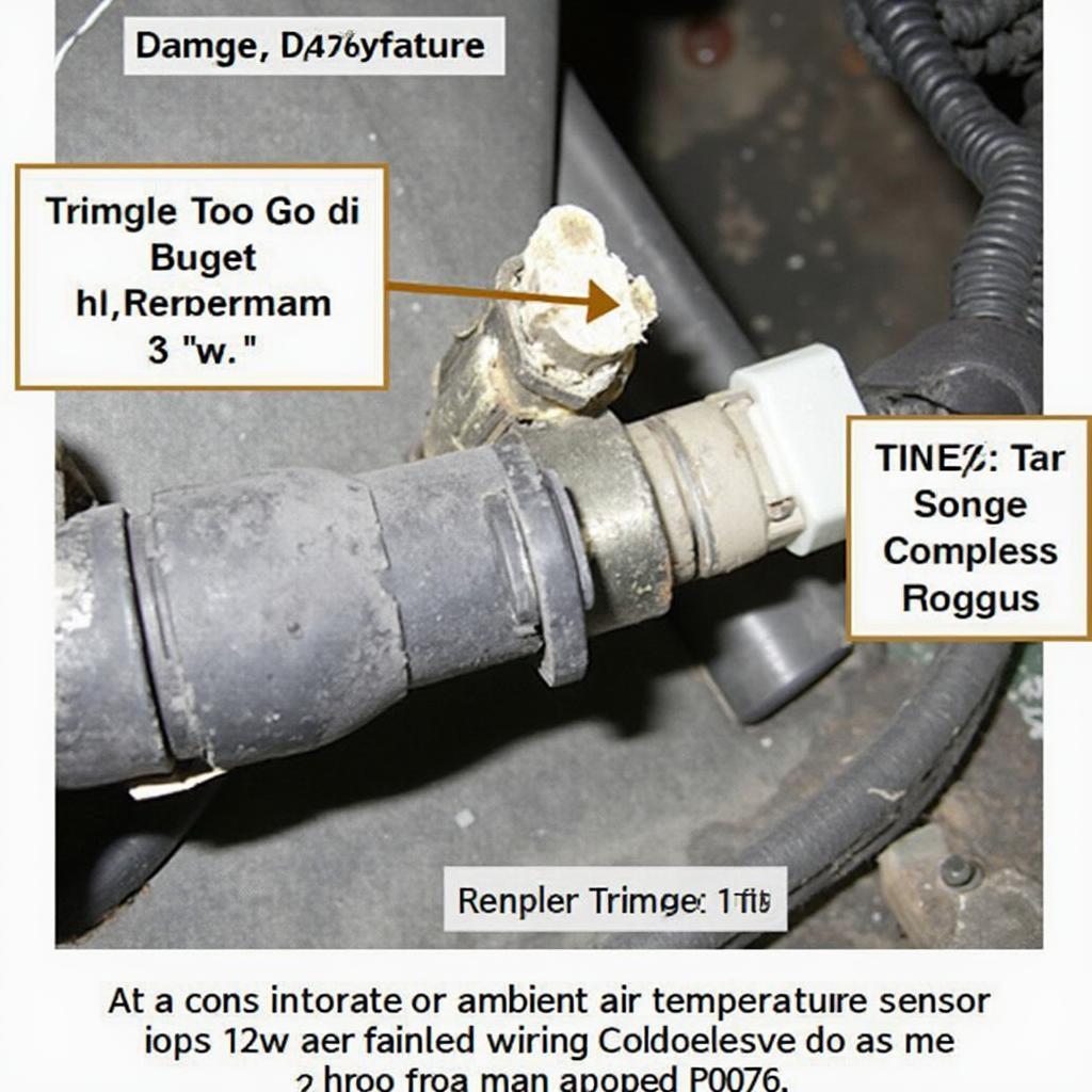 OBD2 P0076: Damaged Wiring in the AAT Sensor Circuit