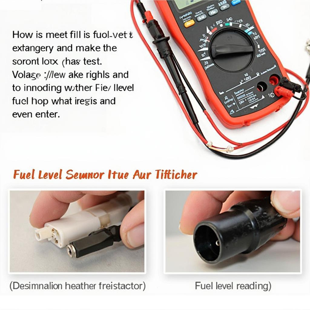 OBD2 P0463 Diagnostic Process with Multimeter