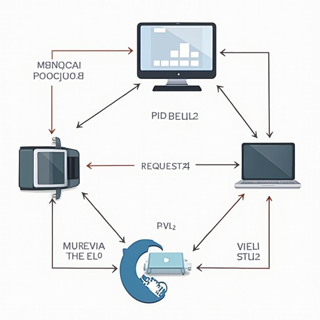 OBD2 PID Data Flow Diagram