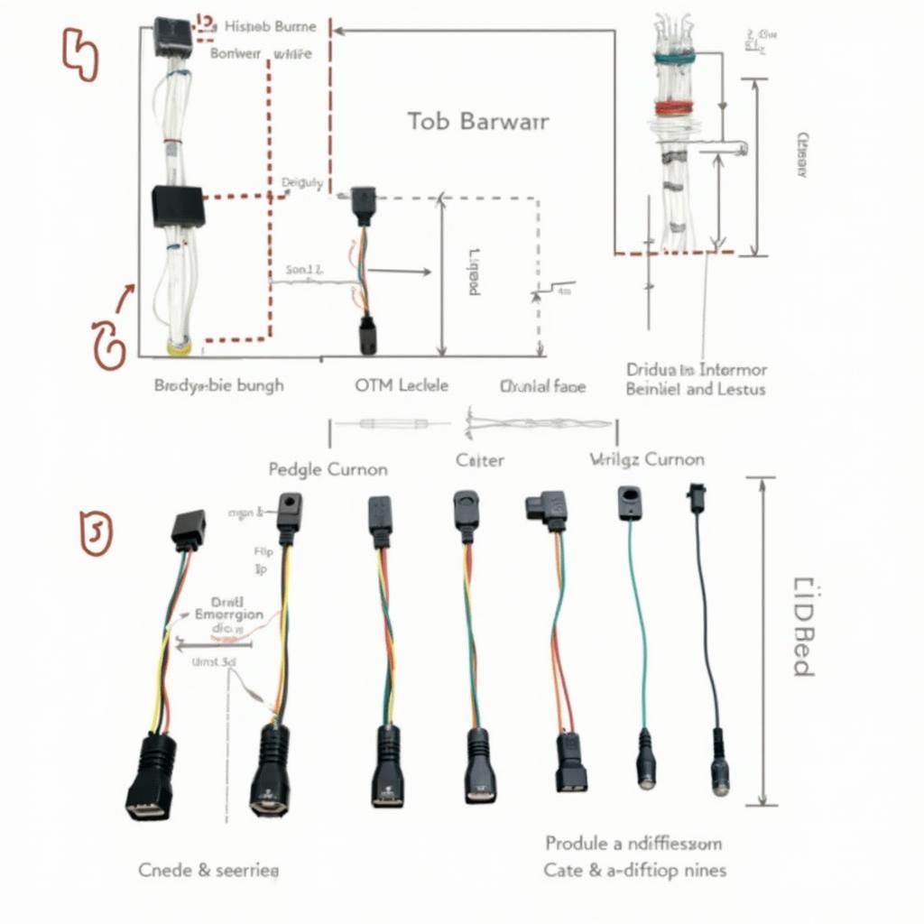 Different Types of OBD2 Pigtail Connectors