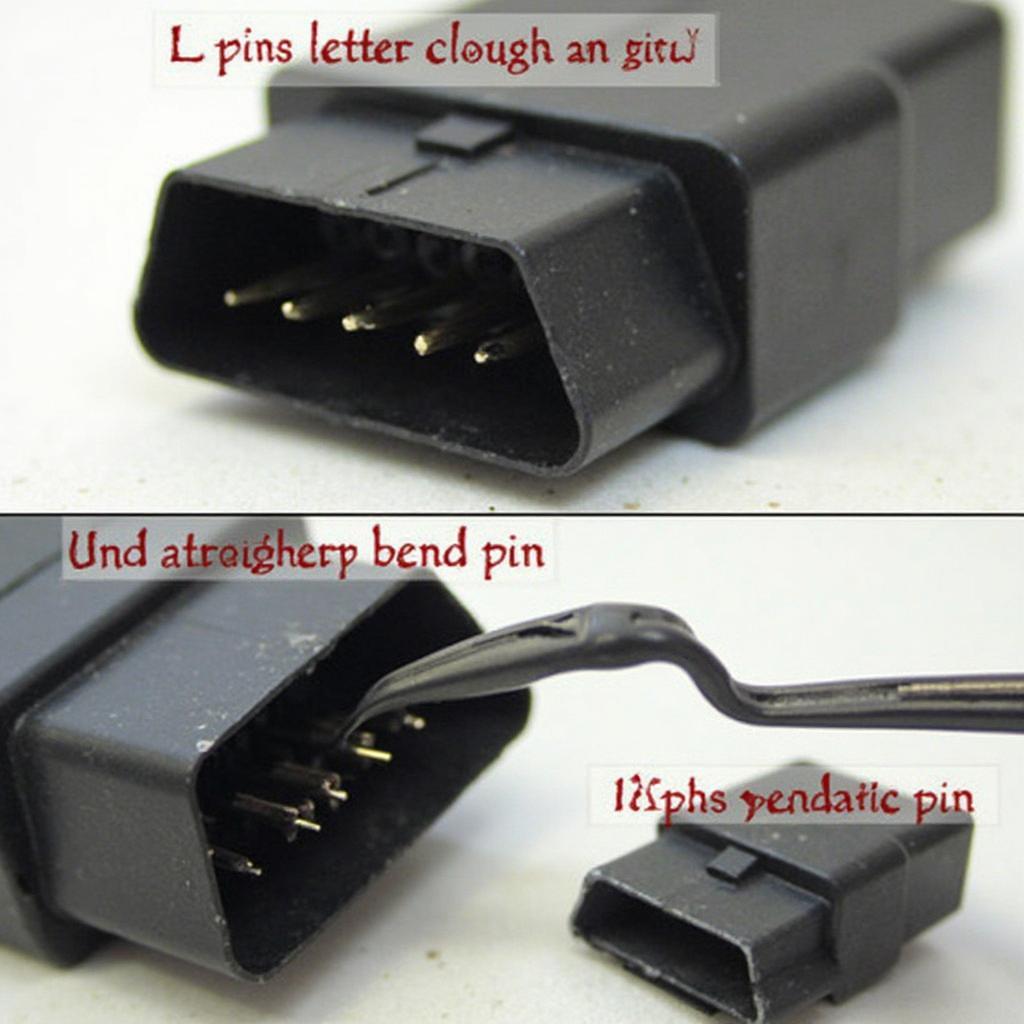 OBD2 Port Common Issues: Bent Pins