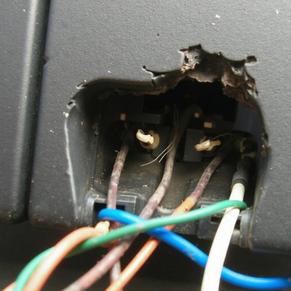 Damaged OBD2 Port and Wiring