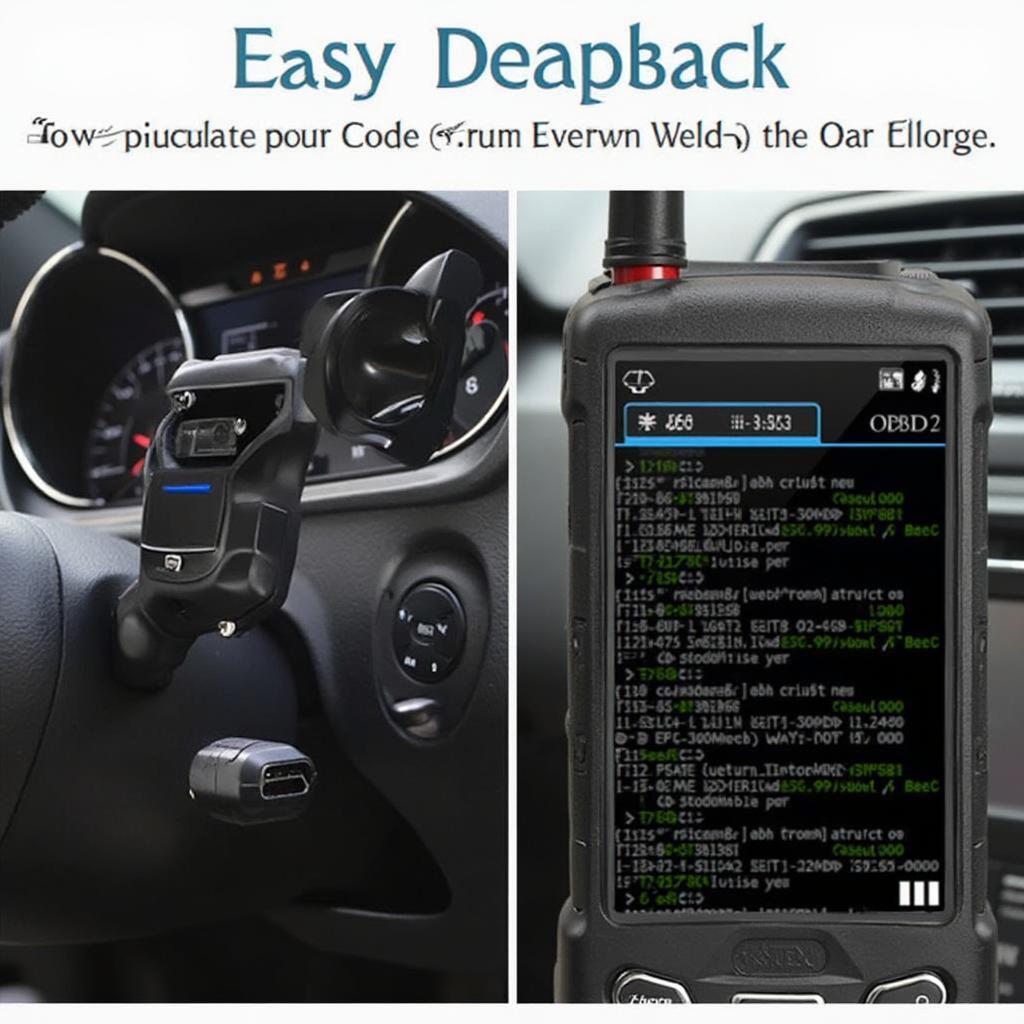 OBD2 Port Diagnostic Scanner