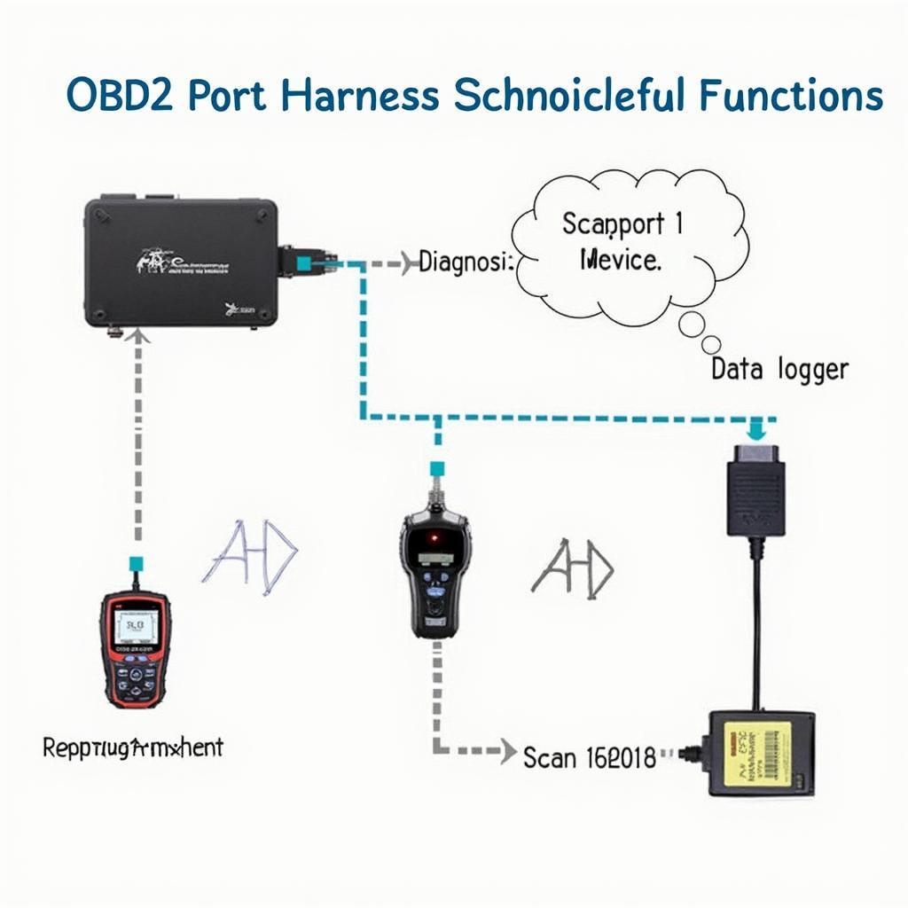 Key Functions of the OBD2 Port Harness