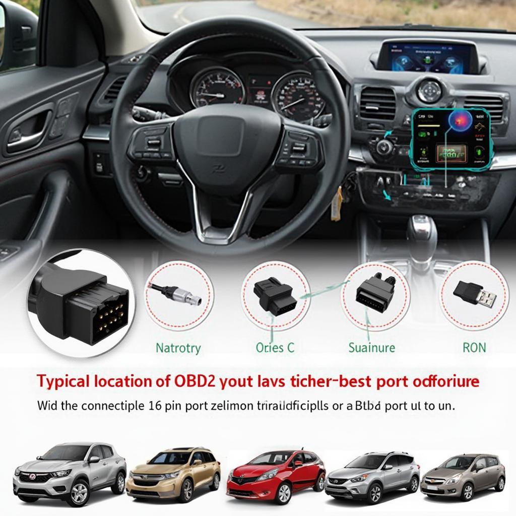 OBD2 Port Location in Vehicles