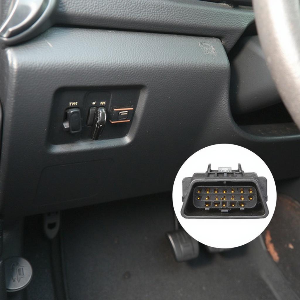 OBD2 Port Location in a Car