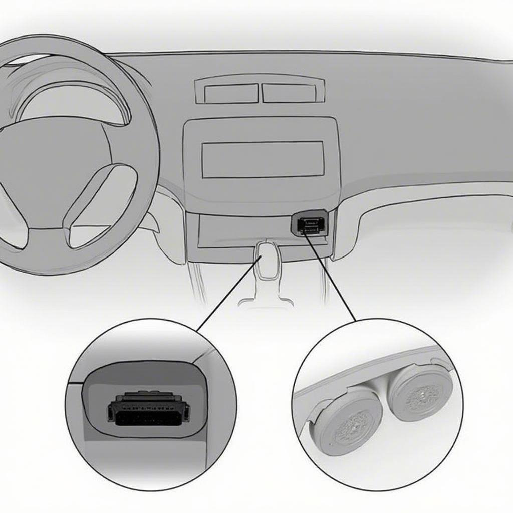 OBD2 Port Location in Car