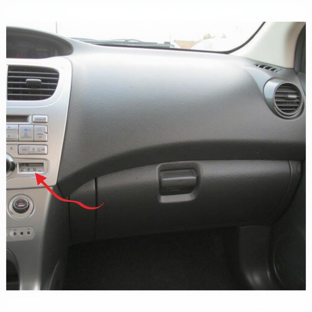 OBD2 Port Location on a Nissan Versa 2009