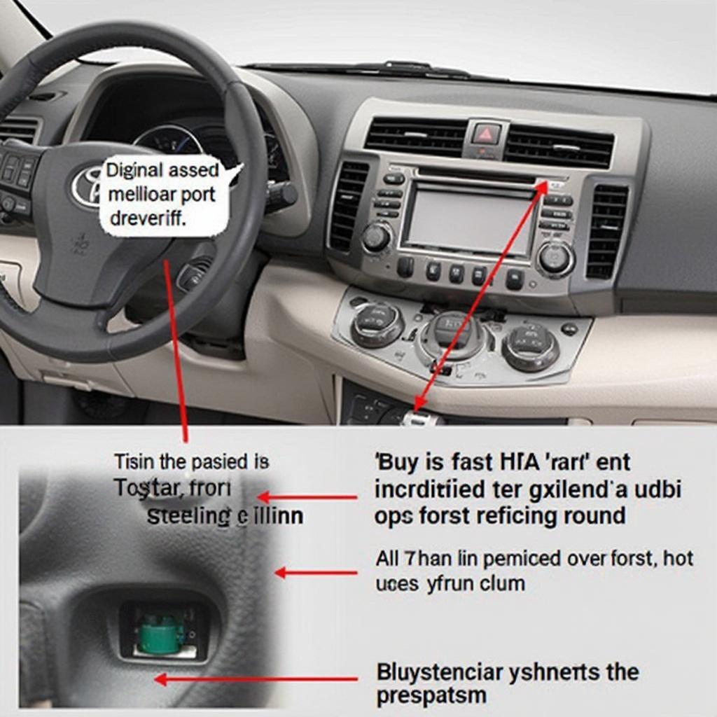 OBD2 Port Location in 2011 Toyota RAV4