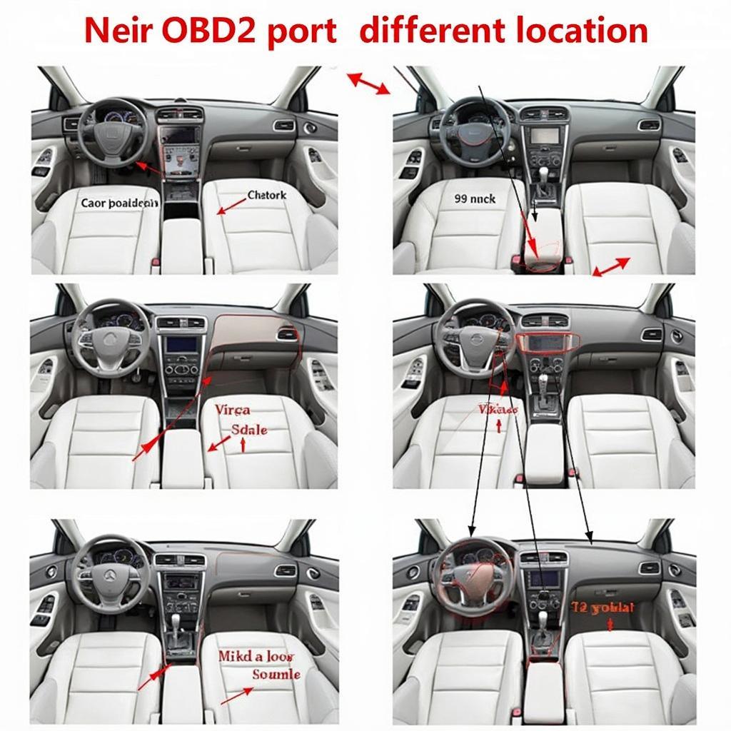 OBD2 Port Locations in Various Car Models