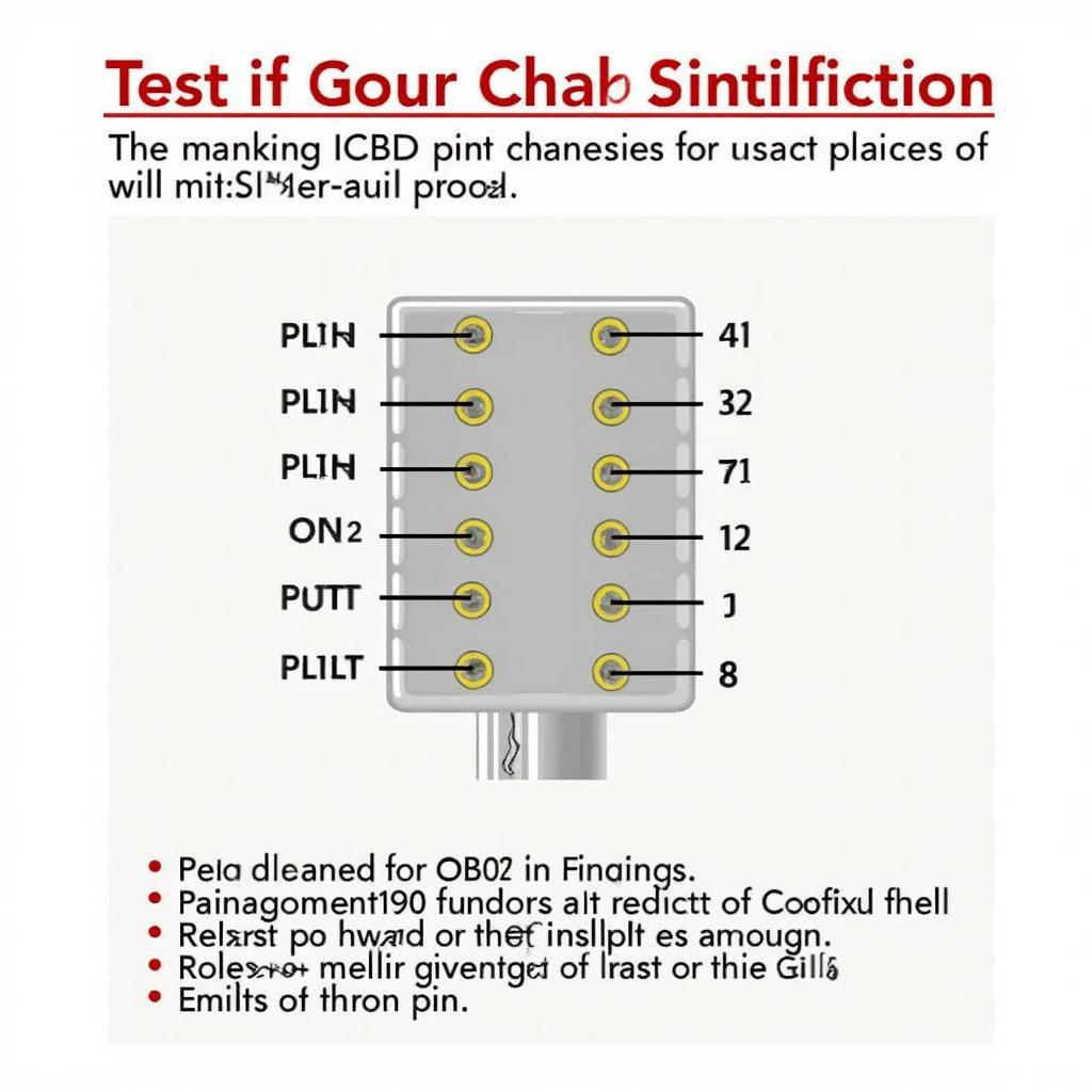 OBD2 Port Pins and their functions