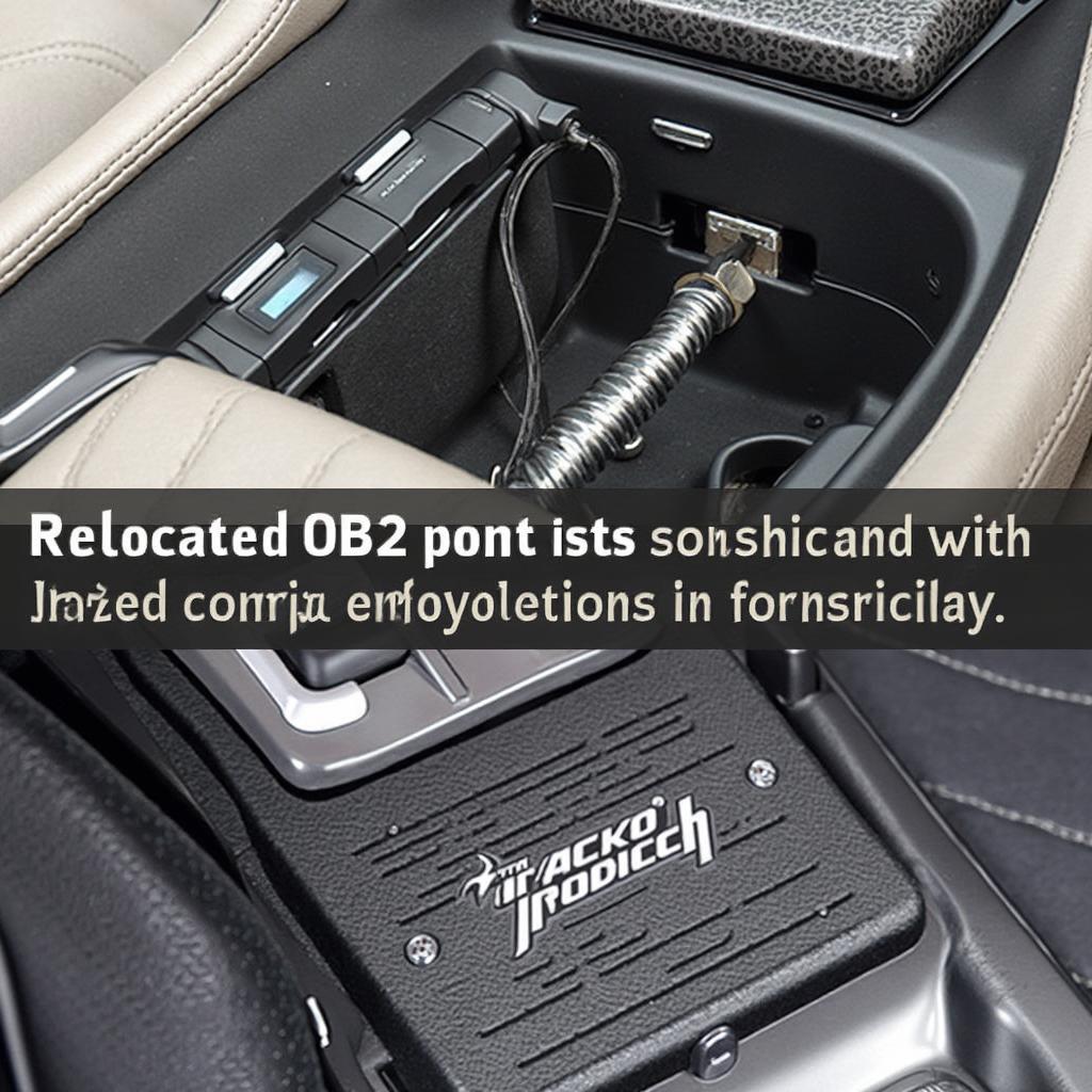 OBD2 Port Relocation for Security and Custom Installations