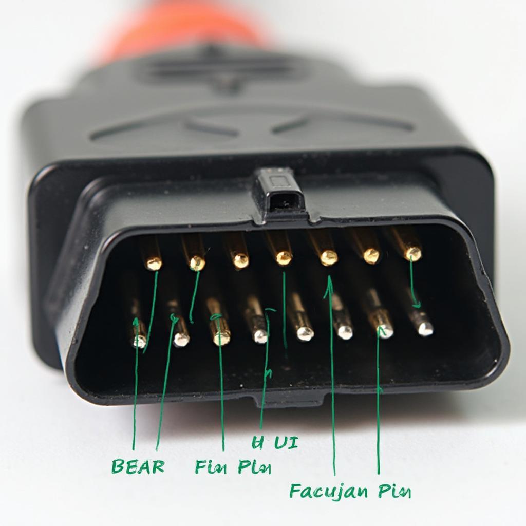 OBD2 Connector with ISO 9141 Protocol