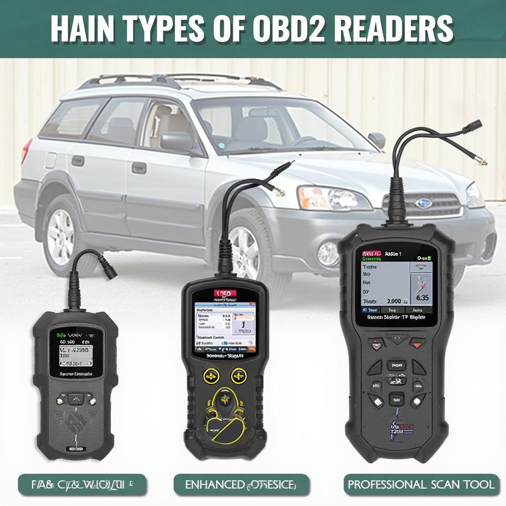 OBD2 Reader Types for 2002 Subaru Outback