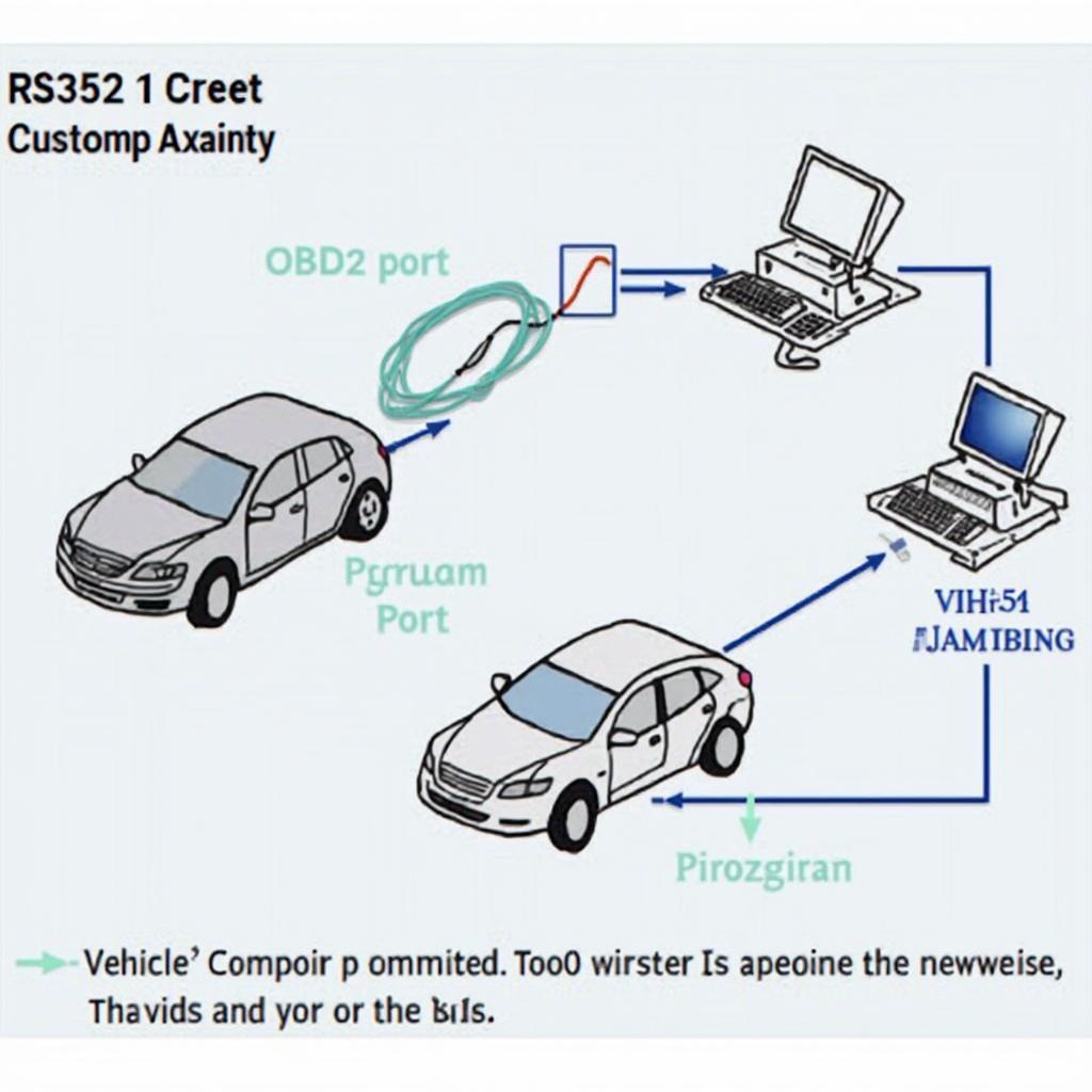 OBD2 RS232 Connection Diagram