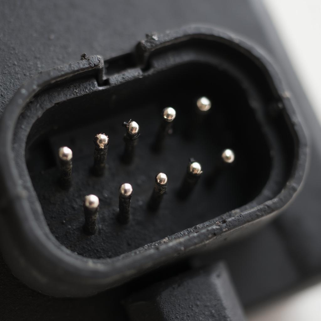 Close-up view of an OBD2 Rubber Connector