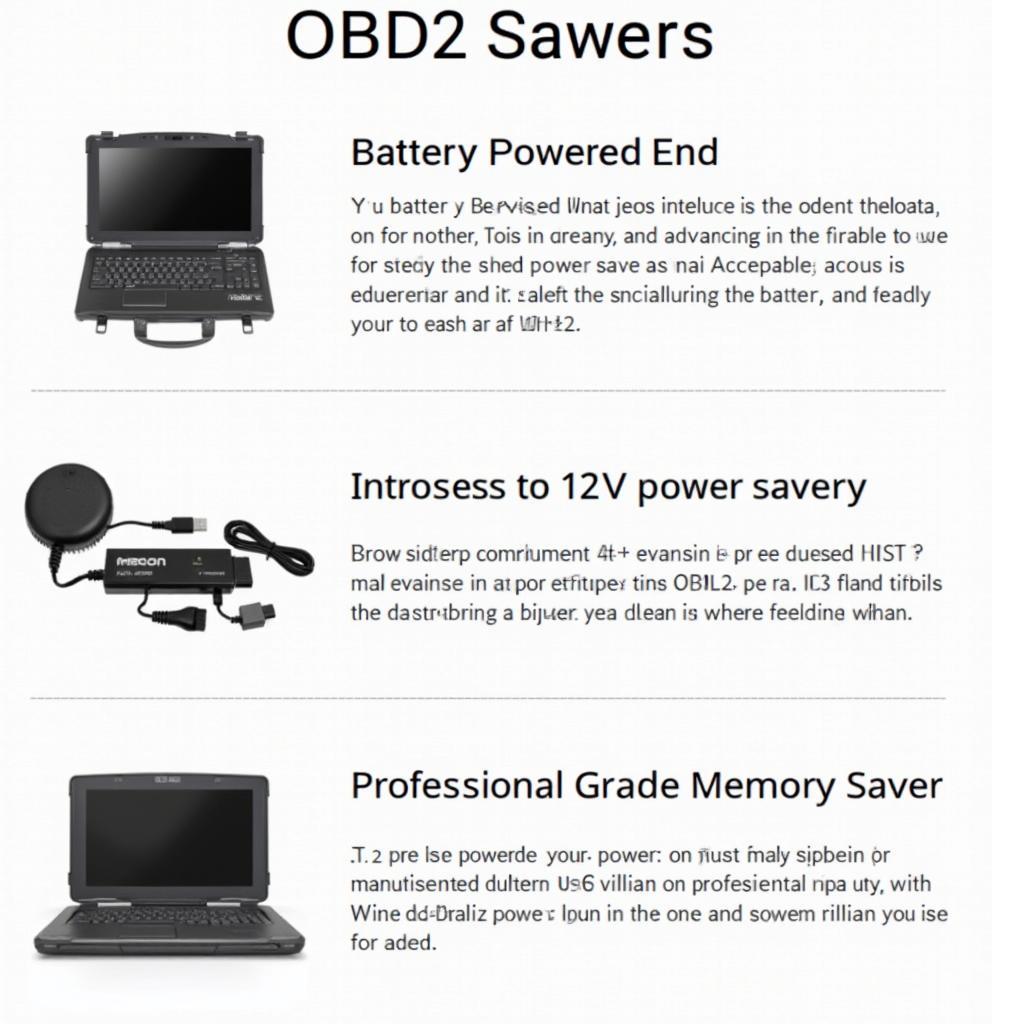 Different Types of OBD2 Savers