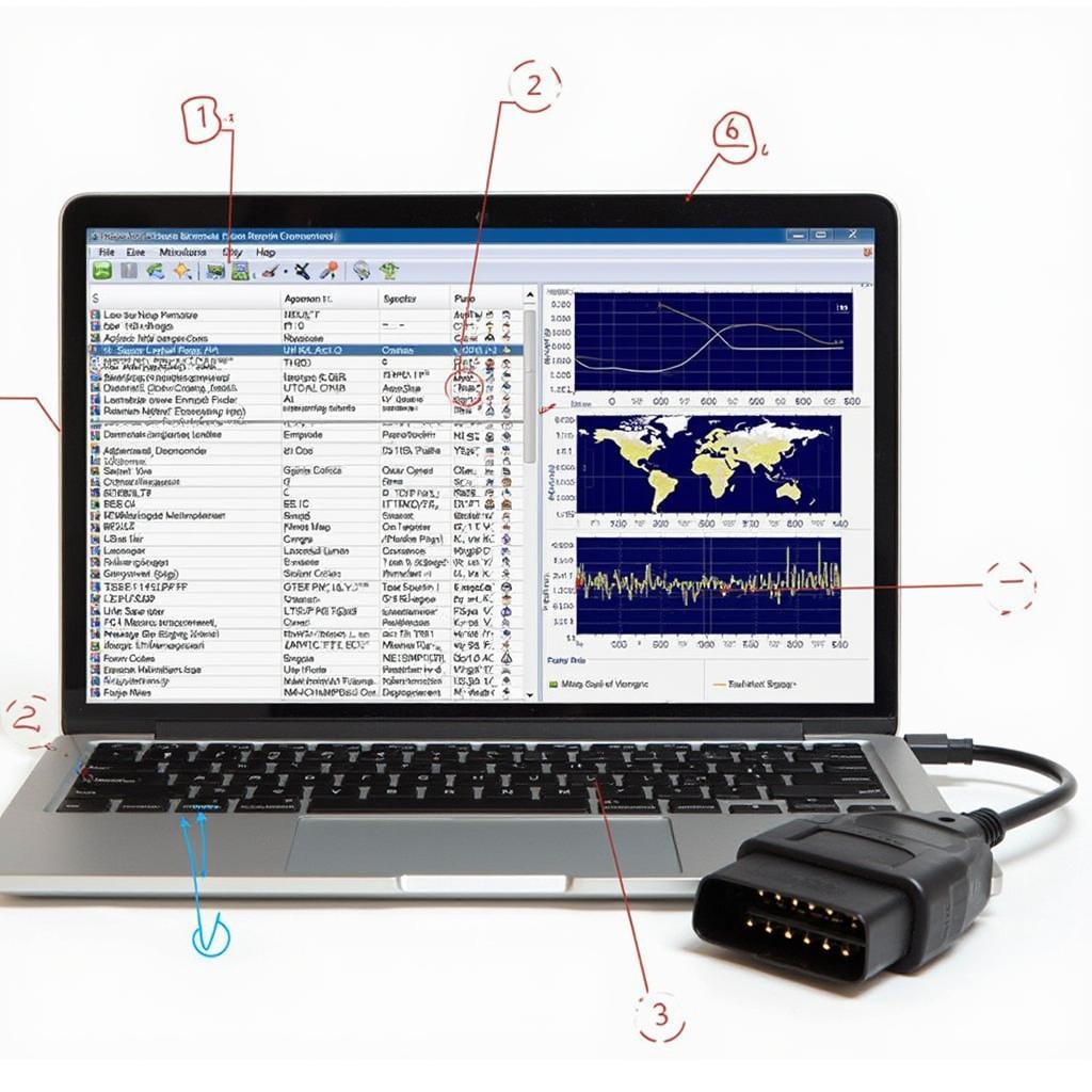 OBD2 Scan Code Software in Action