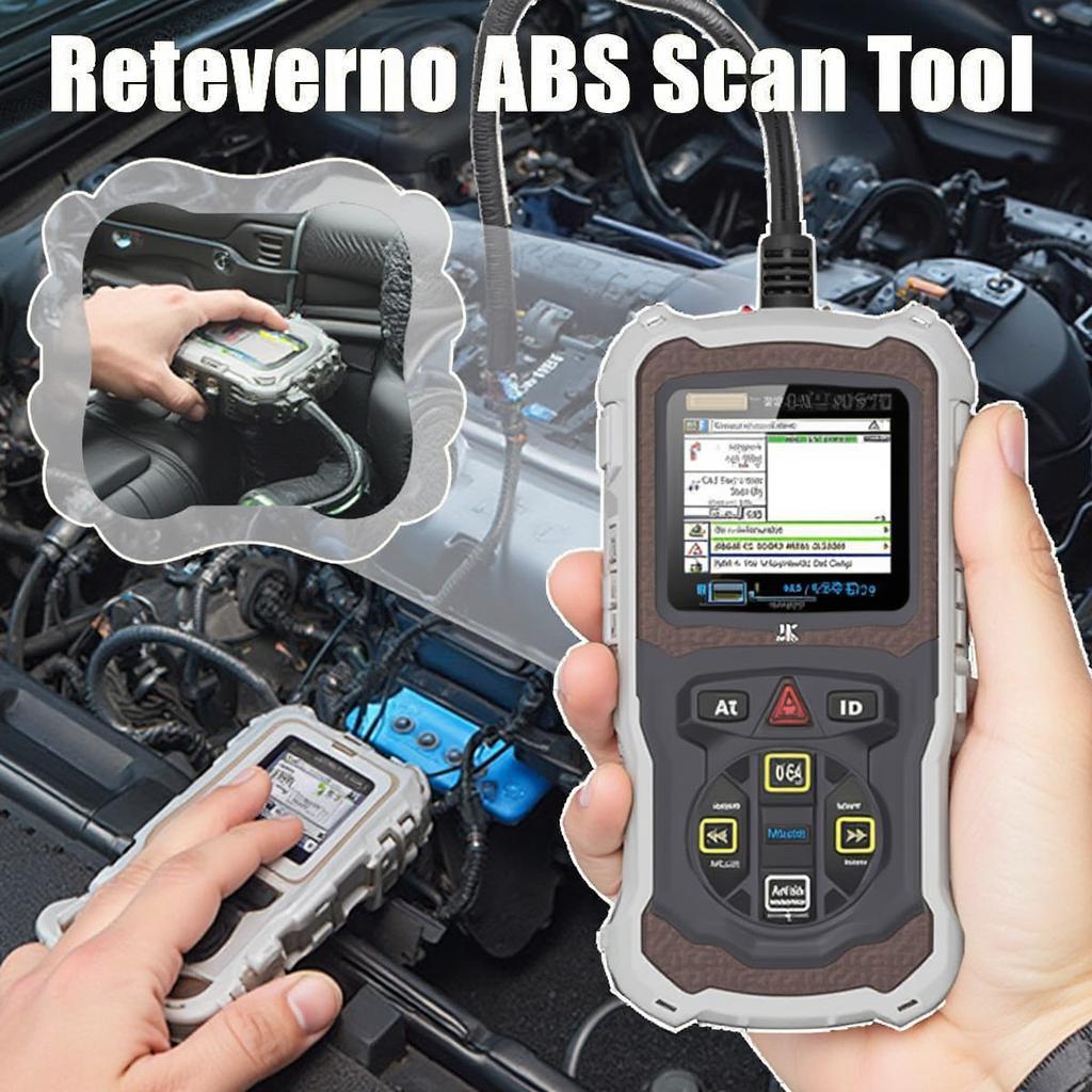 OBD2 Scan Tool Performing ABS Diagnostics