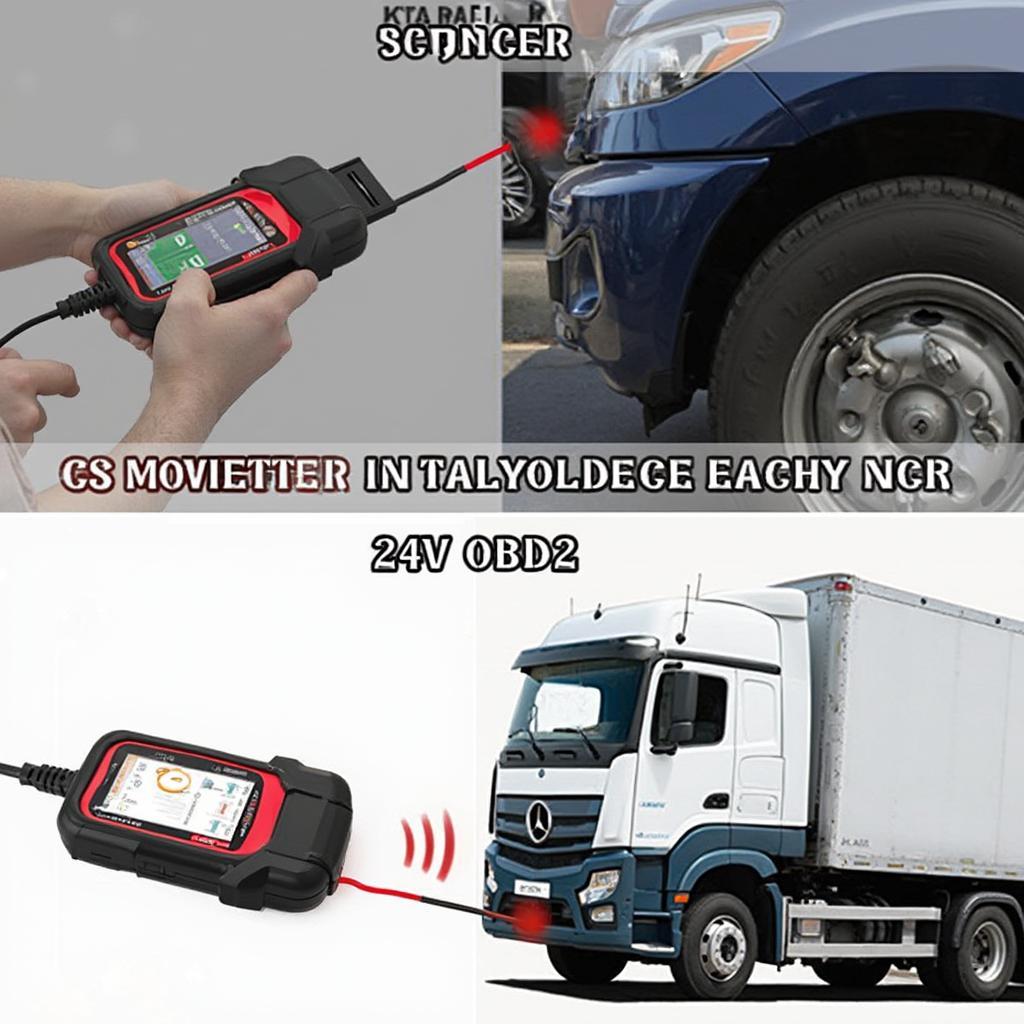 OBD2 Scanner 12V and 24V Compatibility