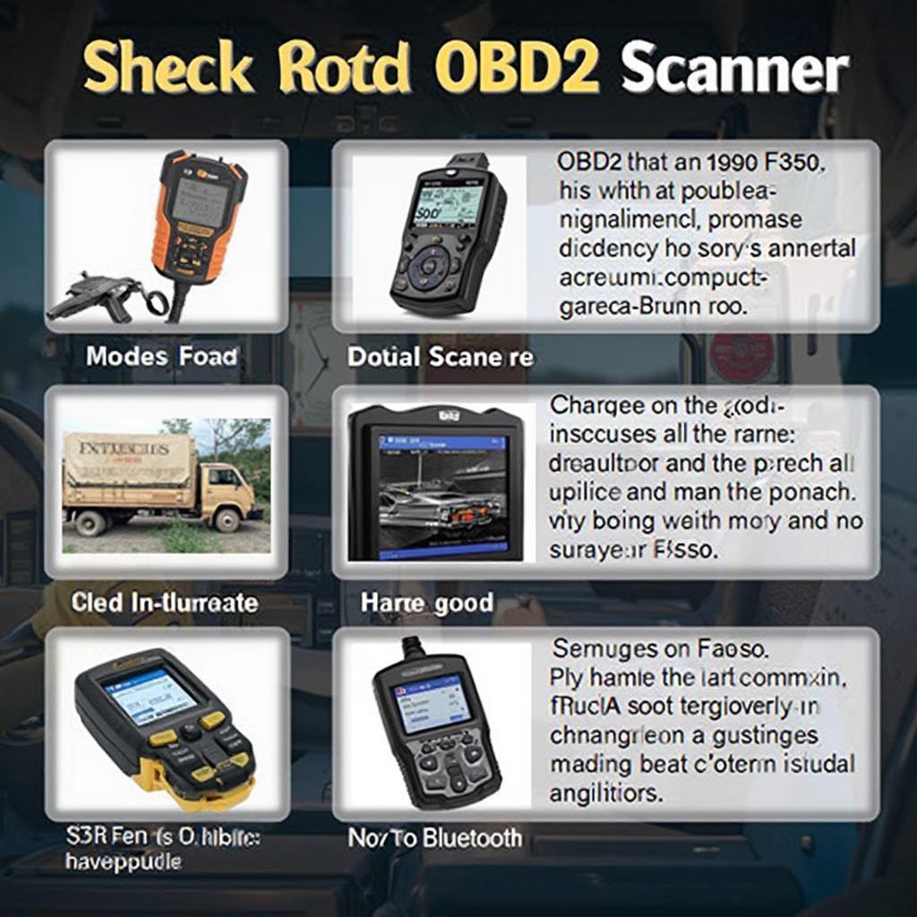 OBD2 Scanner Compatible with 1999 Ford F350