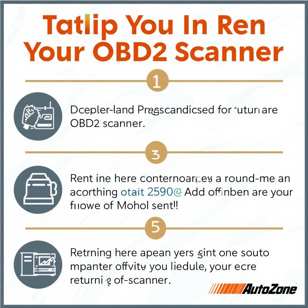 Renting an OBD2 Scanner at AutoZone