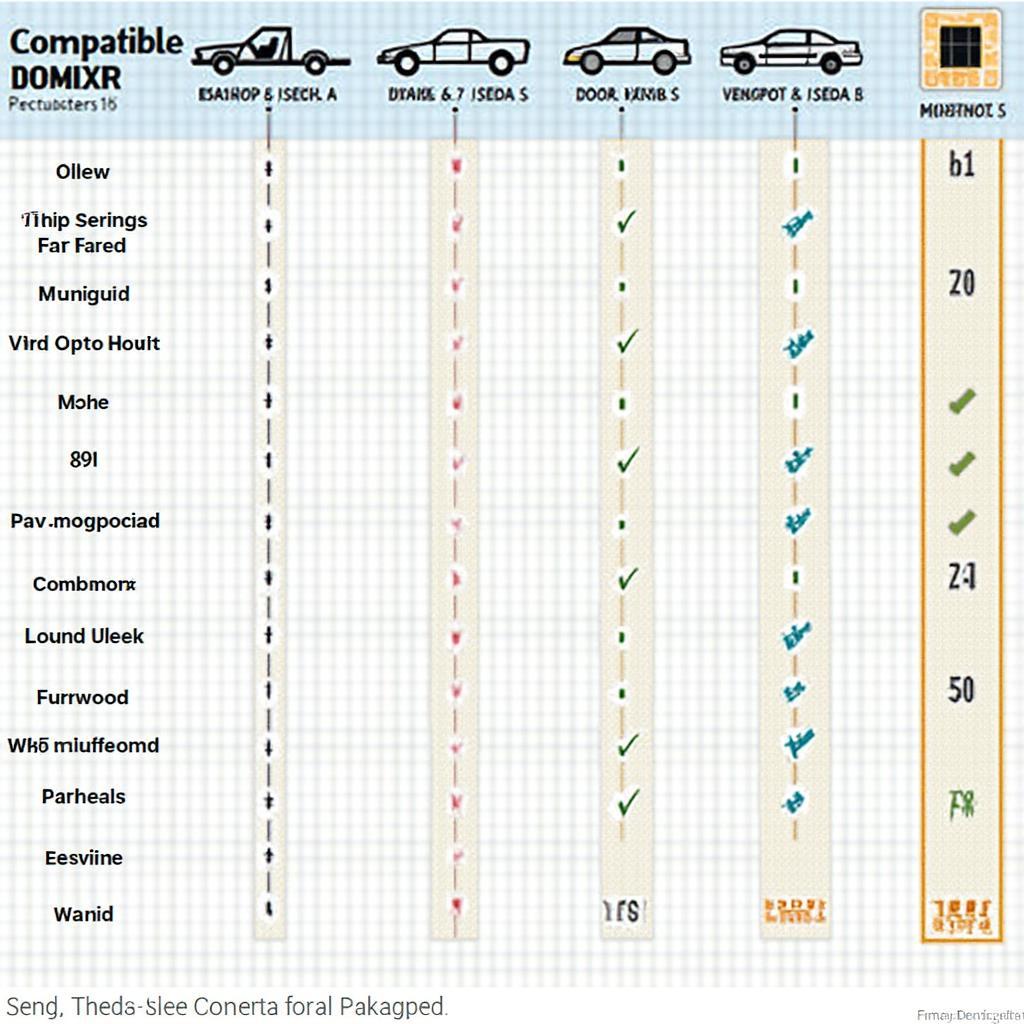 OBD2 Scanner Car Compatibility Chart