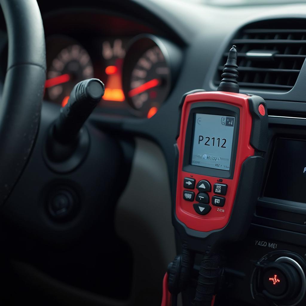 Using an OBD2 Scanner to Diagnose P2112