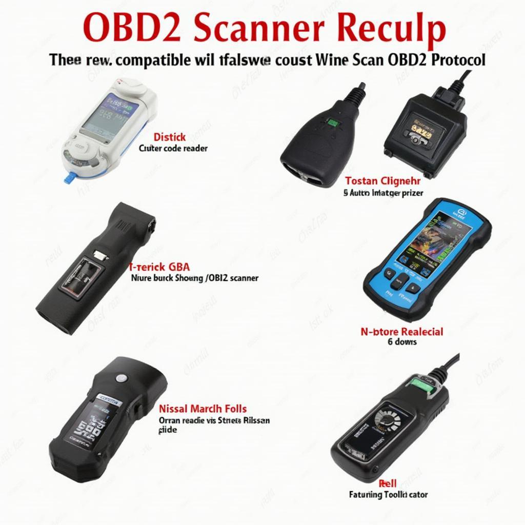 OBD2 Scanner Compatible with Nissan March