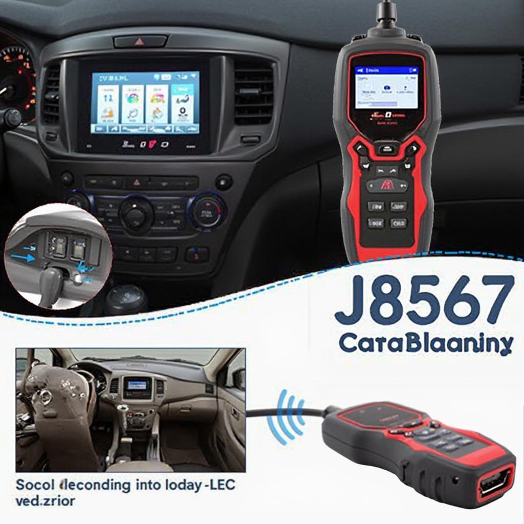 OBD2 Scanner Compatible with J1858