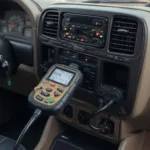 OBD2 Scanner Connected to 1998 Chevy Blazer