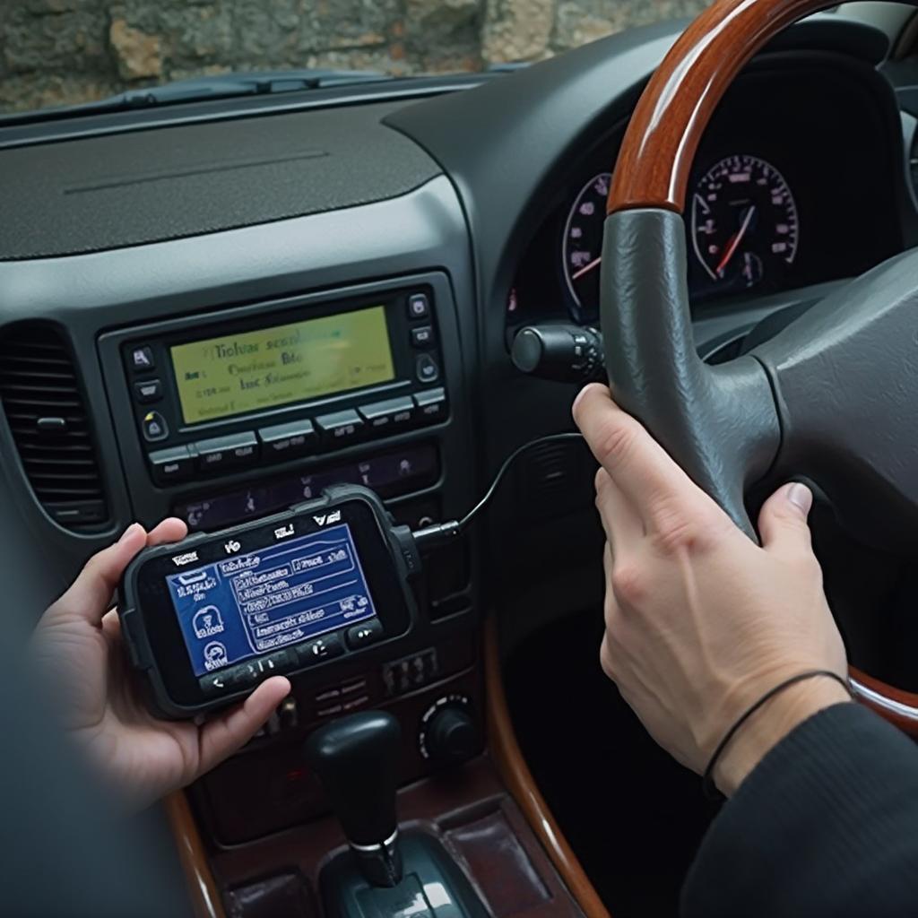 Connecting an OBD2 Scanner to a 2001 Lexus ES300