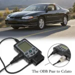 OBD2 Scanner Connected to 1999 Chevy Monte Carlo