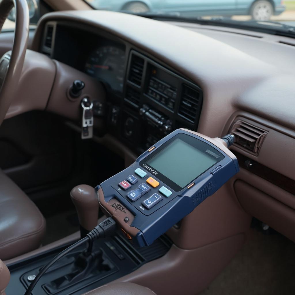 OBD2 Scanner Connected to 1994 Buick Roadmaster