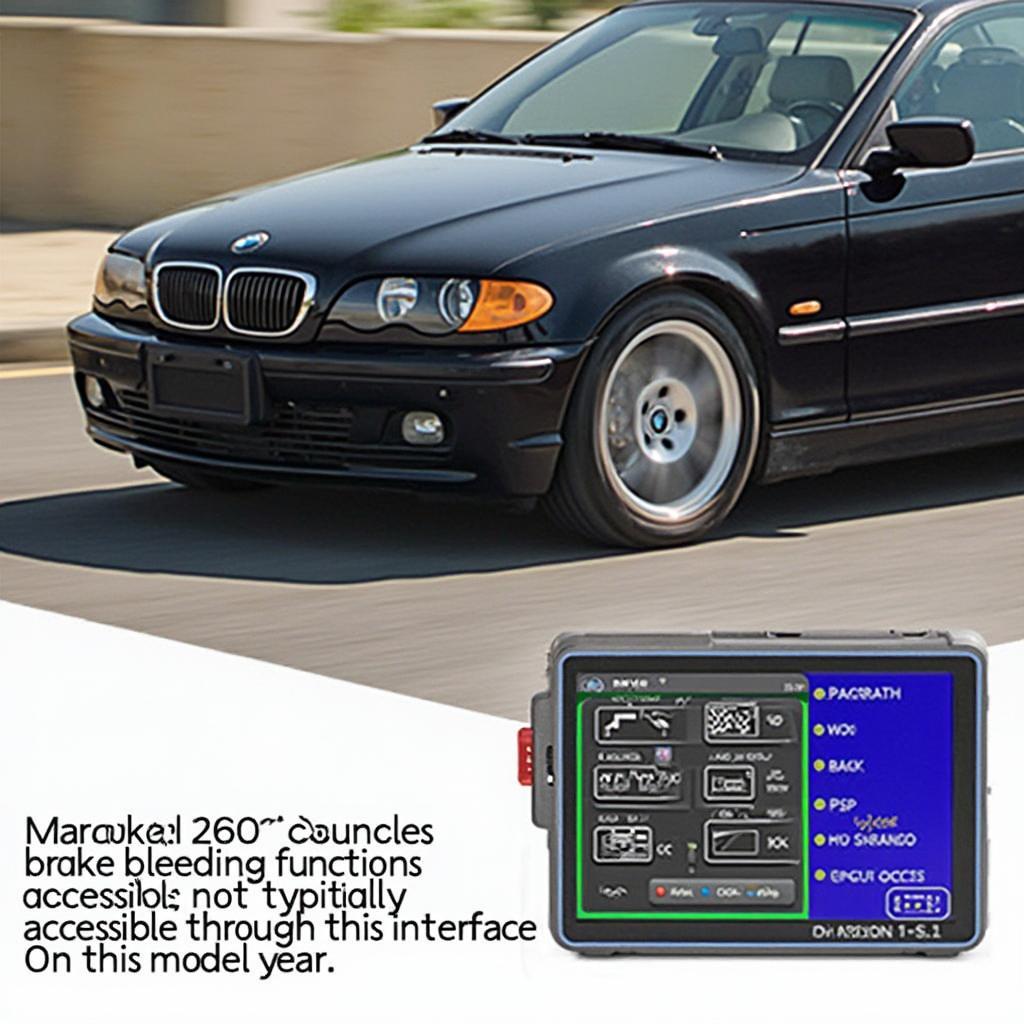 OBD2 Scanner Connected to a BMW 328i