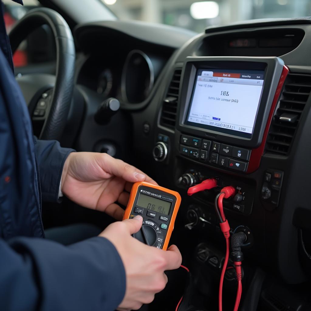 OBD2 Scanner Diagnosing 191 Code