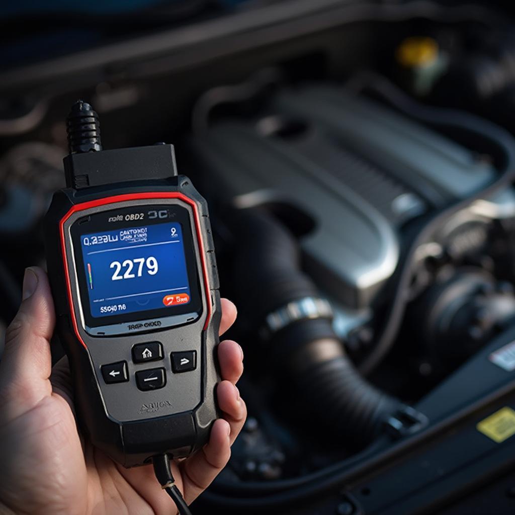 Using an OBD2 Scanner to Diagnose the 2279 Code