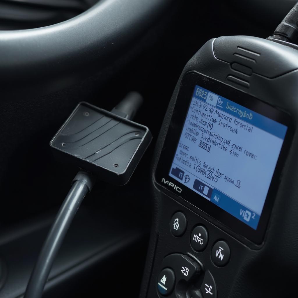 Diagnosing with an OBD2 Scanner