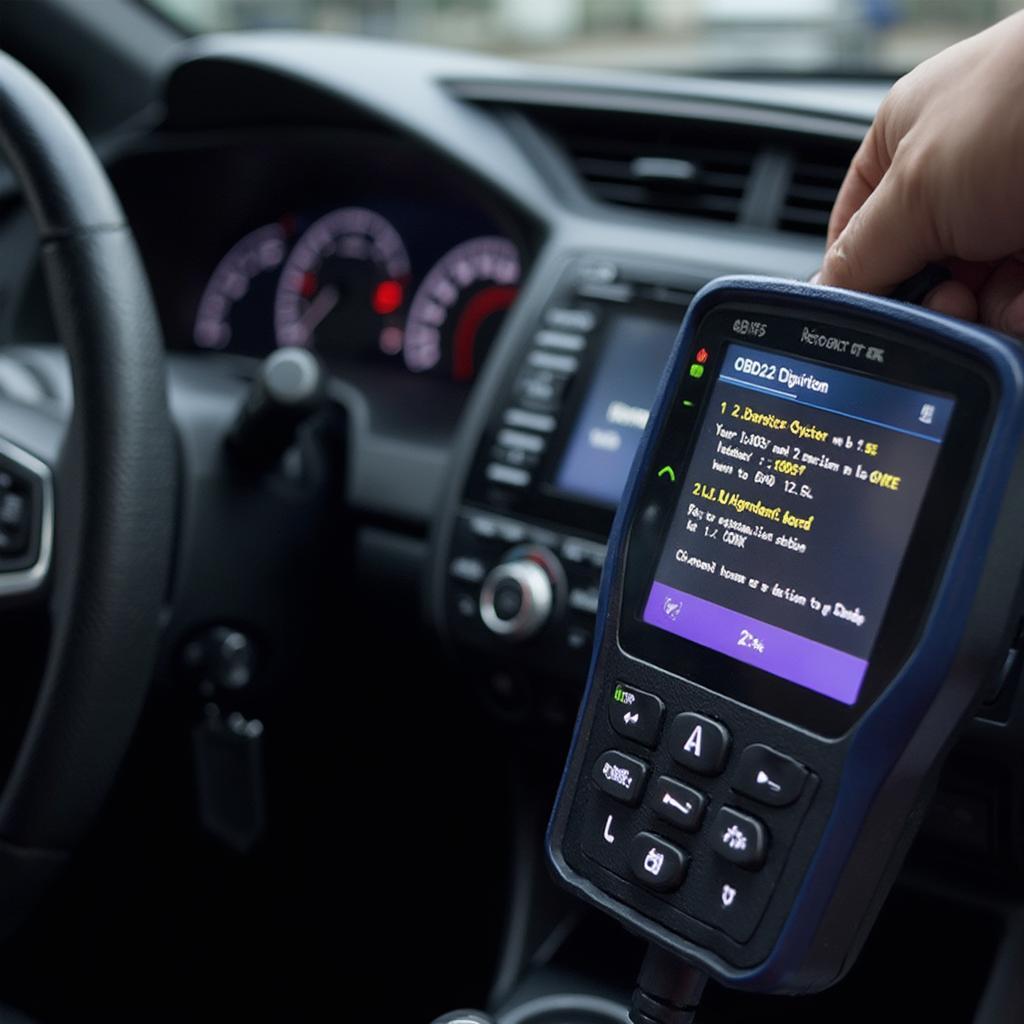 Using an OBD2 Scanner to Diagnose a Honda Civic