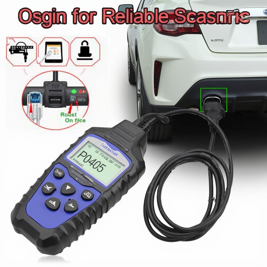 Using an OBD2 Scanner to Diagnose P0405