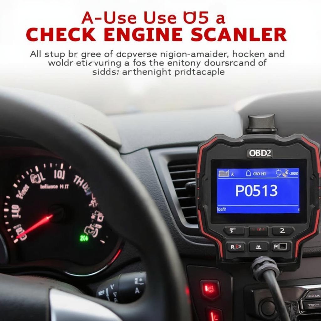 OBD2 Scanner Diagnosing P0513